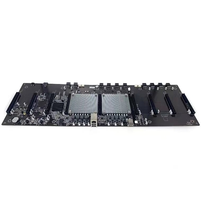 La scheda madre di X79 9 GPU per Rtx3060 ha dedicato la scanalatura di velocità massima 48mh/S 65mm della carta grafica